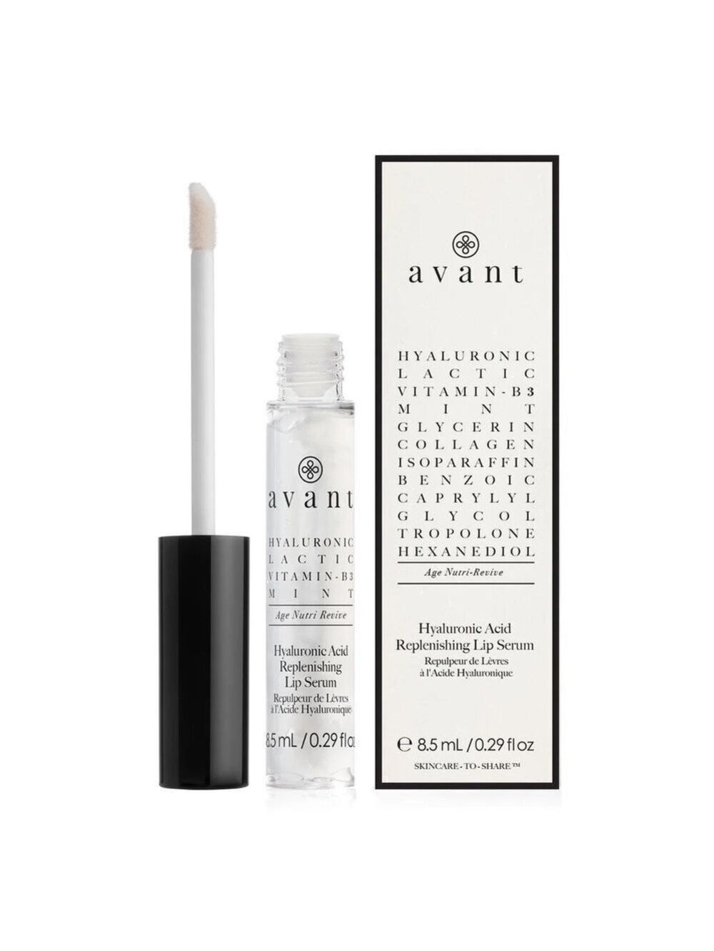 Avanti Hyaluronic Acid Replenishing Lip Serum NIB